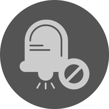 Web simgesi vektör illüstrasyonundan uyarı