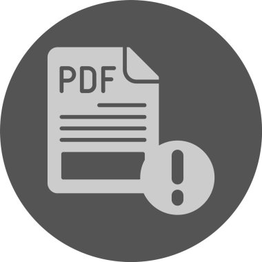 pdf dosya biçimi vektör illüstrasyonuName
