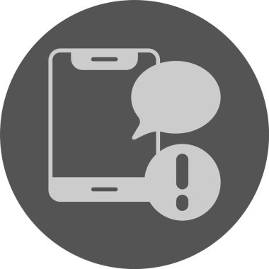 SMS web simge vektör çizim