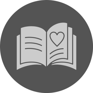 kitap simgesi, vektör illüstrasyonu basit tasarım