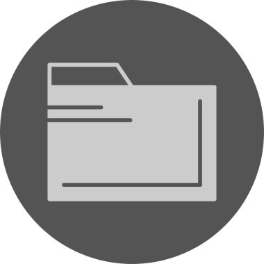 dizin web simgesi, basit vektör illüstrasyonu