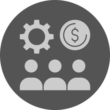 İş yeri Çeşitliliği web simgesi, basit vektör illüstrasyonu