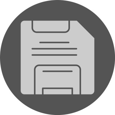 Web simgesini, basit vektör illüstrasyonunu kaydet