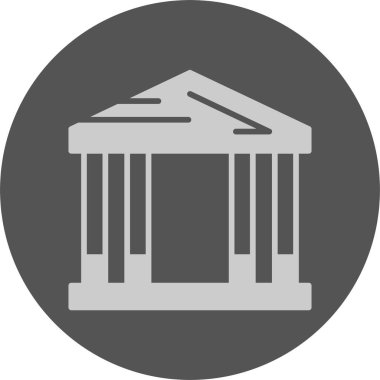 Banka web simge vektör çizim