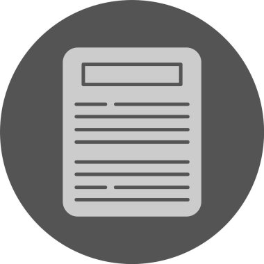 Web simgesi yazılıyor, basit vektör illüstrasyonu