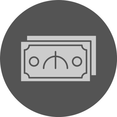 Azerbaycan Manat web simgesi basit illüstrasyon