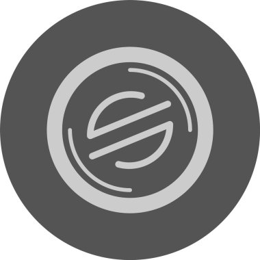Yıldız Ağı simgesi, basit vektör illüstrasyonu