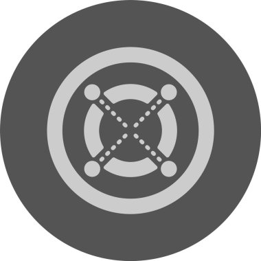 Elrond web simgesi, basit vektör illüstrasyonu