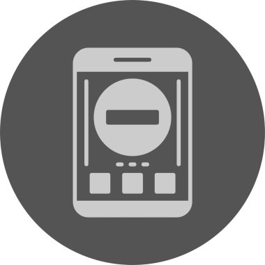 Kaldır. Web simgesi basit illüstrasyon