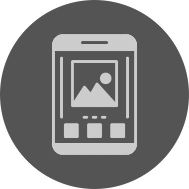 Görüntü. Web simgesi basit illüstrasyon