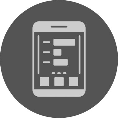 İstatistik web simgesi, vektör illüstrasyonu