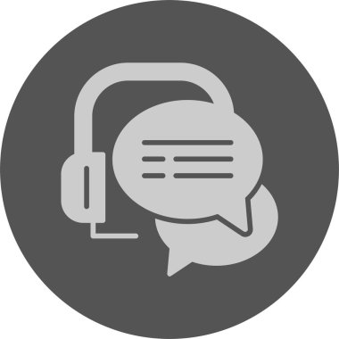 kabarcık sohbet iletişim ikonu vektör çizimi 