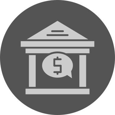 Mali politika. Web simgesi basit illüstrasyon