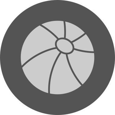 top simgesi, vektör illüstrasyonu basit tasarım