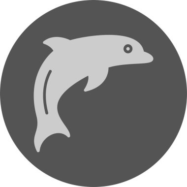 Yunus. Web simgesi basit illüstrasyon 