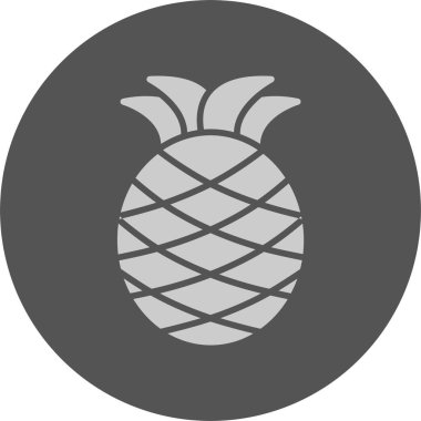 Ananas Ağı simgesi, basit vektör illüstrasyonu