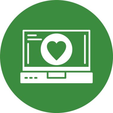 dizüstü bilgisayar simgesi, vektör illüstrasyonu basit tasarım