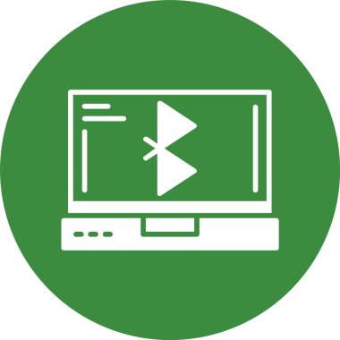 Bluetooth simgesinin vektör çizimi