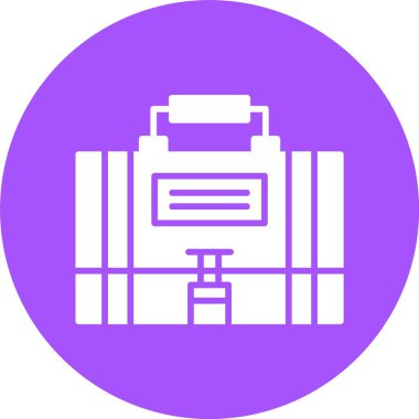 evrak çantası web simgesi, basit vektör illüstrasyonu