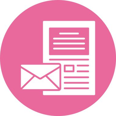 Harf Ağı simgesi, basit vektör illüstrasyonu