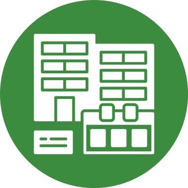 Şirket Olayları web simgesi vektör illüstrasyonu