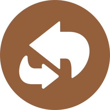 Simgeyi tazele, vektör illüstrasyonu basit tasarım