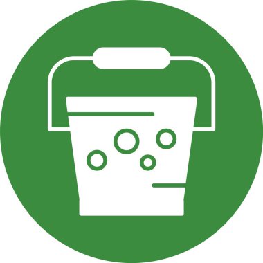 Bin simge vektör illüstrasyonu