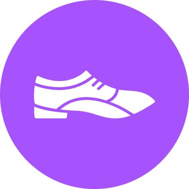 Ayakkabılar. Web simgesi basit illüstrasyon 