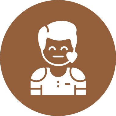  Şefkat Ağı simgesi basit vektör illüstrasyonu