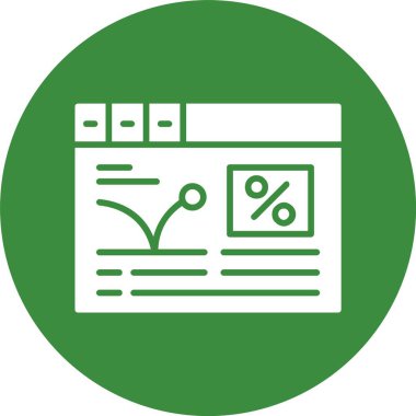 Web tarayıcı simgesi, vektör illüstrasyonu basit tasarım