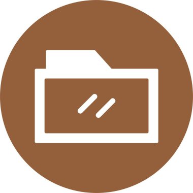 dizin web simgesi, basit vektör illüstrasyonu