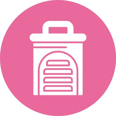 Dilimleyici ağ simgesi, basit vektör illüstrasyonu 