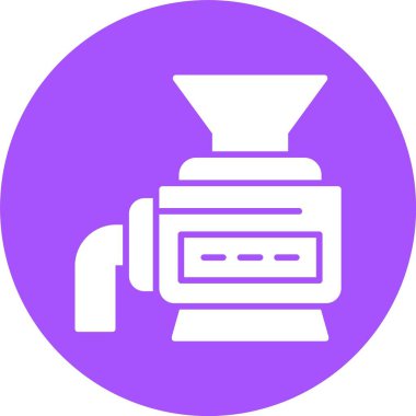 Crusher web simgesi, basit vektör illüstrasyonu 