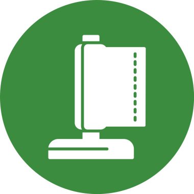 kağıt havlu simgesi, vektör illüstrasyonu basit tasarım