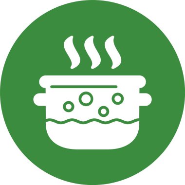 Ot web simgesi, basit vektör illüstrasyonu 