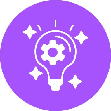 fikir web simgesi vektör illüstrasyonu