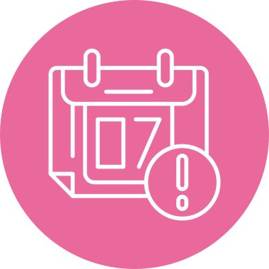 Takvim web simge vektör çizim 