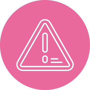 uyarı, hata simgesi, vektör illüstrasyonu