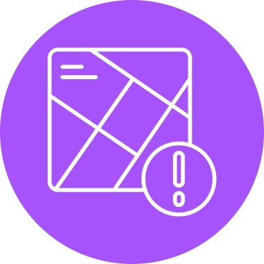 Haritalar. Web simgesi basit illüstrasyon