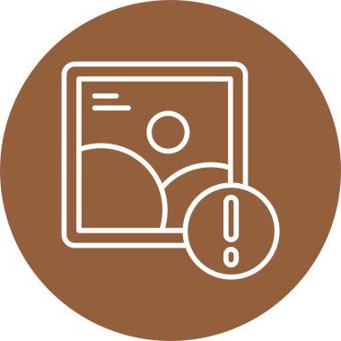 fotoğraf web simgesi vektör illüstrasyonu