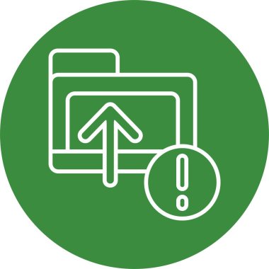 Depo. Web simgesi basit illüstrasyon