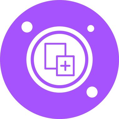 Yeni Pencere Düğmesi simgesi, vektör illüstrasyonu basit tasarım