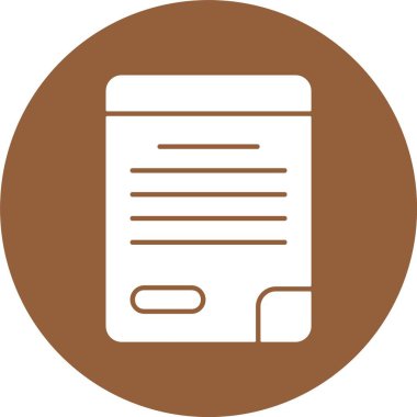 Not defteri. Web simgesi basit illüstrasyon