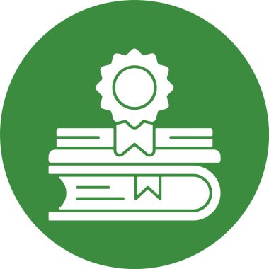 En Çok Satan Kitap simgesi, vektör illüstrasyonu basit tasarım