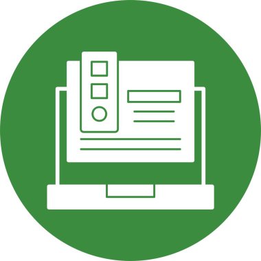 Renk Paleti simgesi, vektör illüstrasyonu basit tasarım