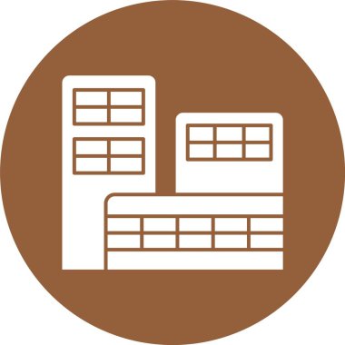 Office Building icon, vector illustration simple design
