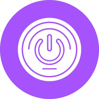 vektör çizim güç düğmesi simgesi 