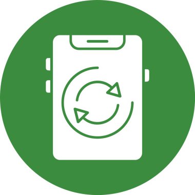 Web simgesi, basit vektör illüstrasyonu.