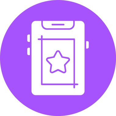 Ekran Görüntüsü Web simgesi, basit vektör illüstrasyonu.