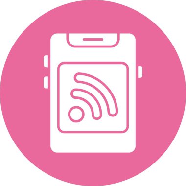 Döküm web simgesi, basit vektör illüstrasyonu.